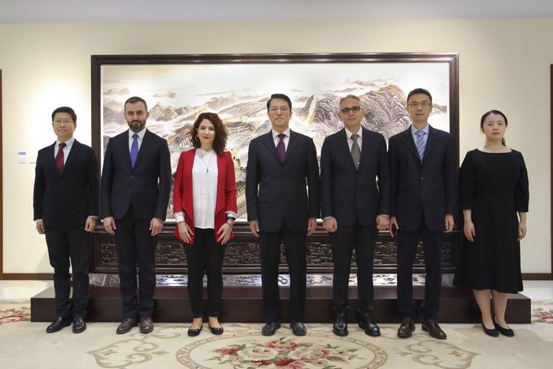 Zhang Ke meets with the delegation of Turkish...